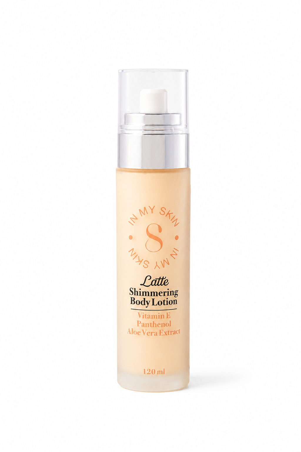 Shimmering body lotion Latte