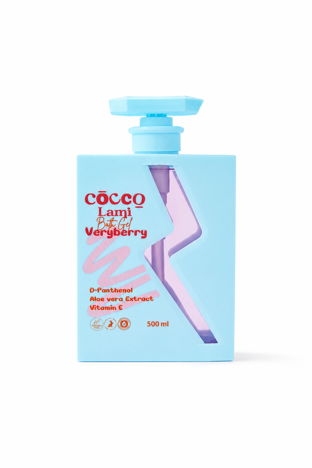 Bath gel Veryberry 500ml