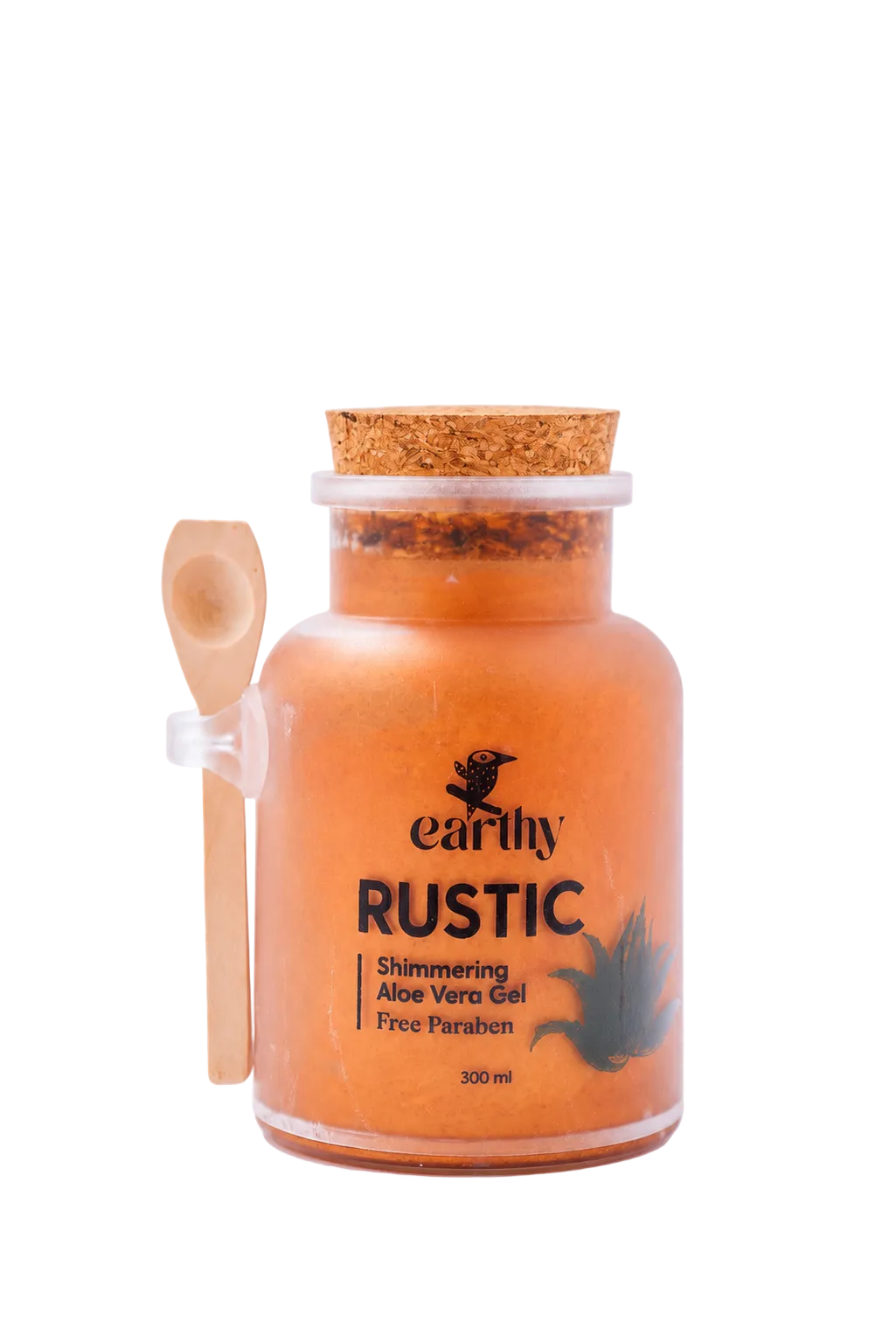 Shimmering aloevera gel Rustic