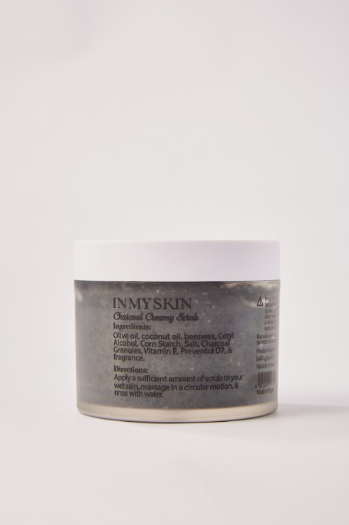 Creamy Scrub Charcoal 250gm