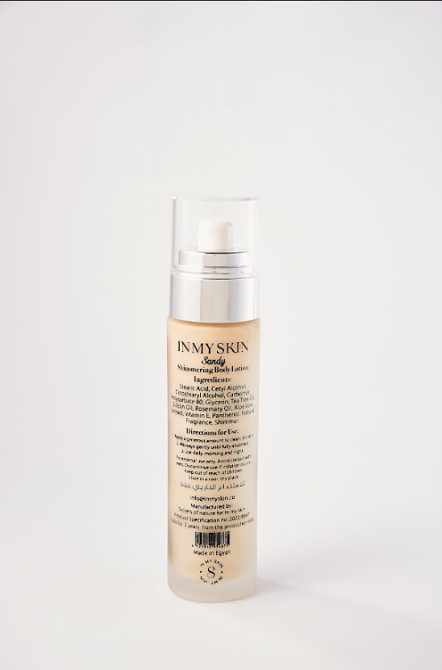 Shimmering Body Lotion Sandy 120ml