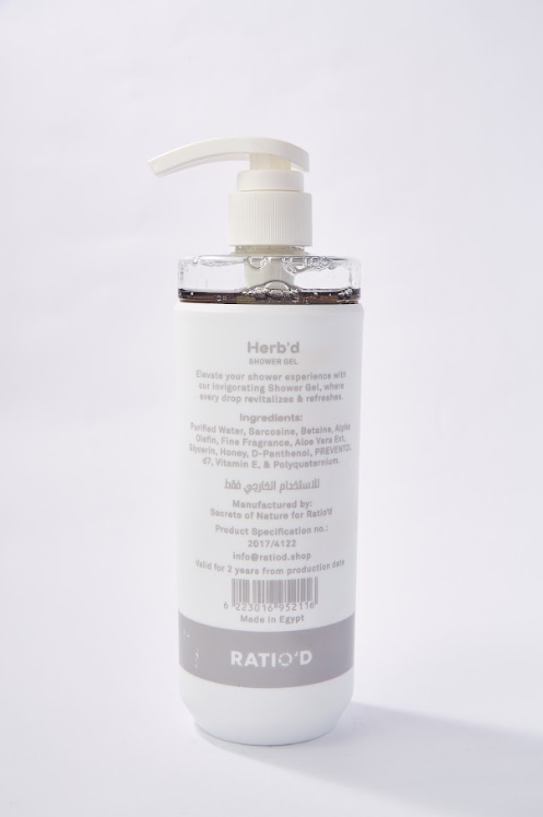 Shower gel Herb'd 500ml
