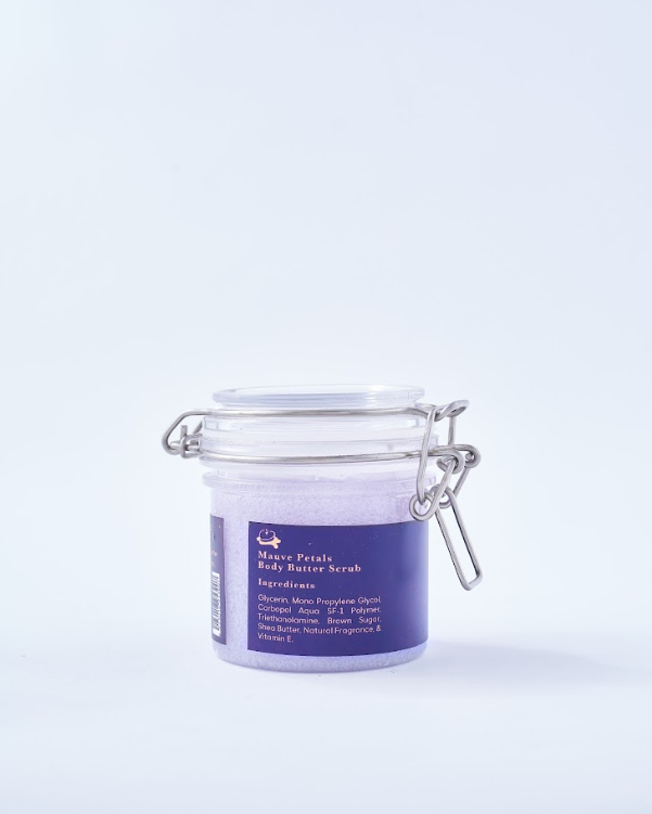 Scrup Butter mauve petals 200gm
