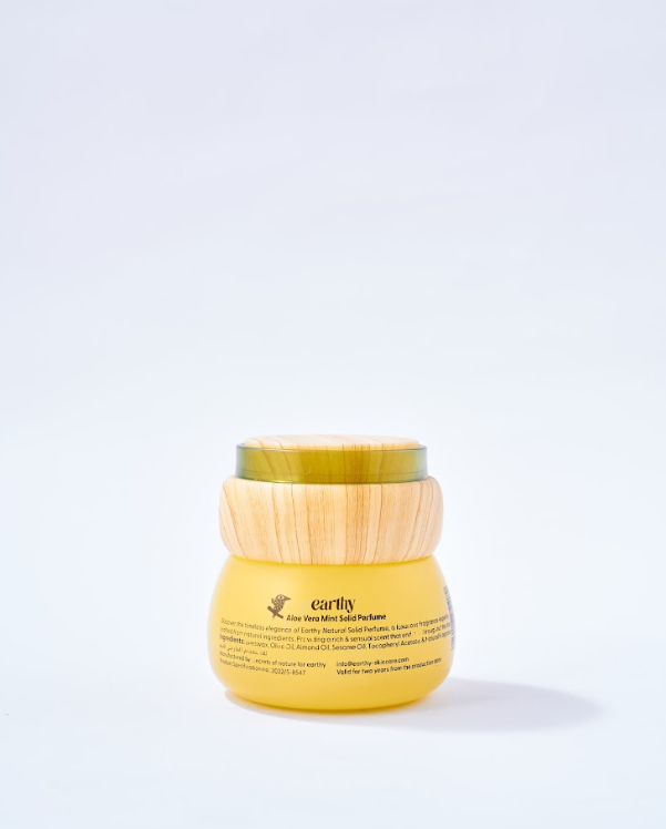 Solid Perfume Aloe Vera Mint