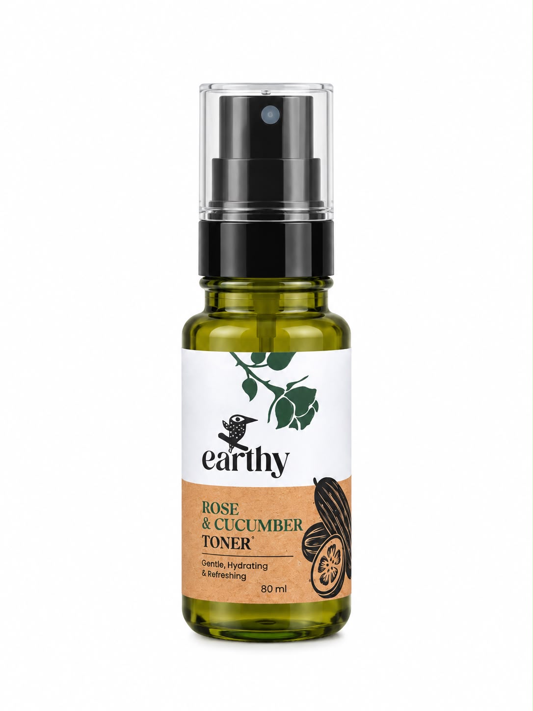 Earthy Rose & Cucumber Toner – 80ml