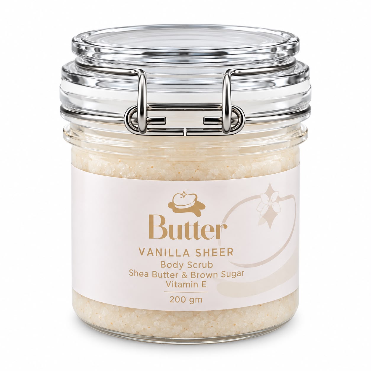 Butter Vanilla Body Scrub – 200g