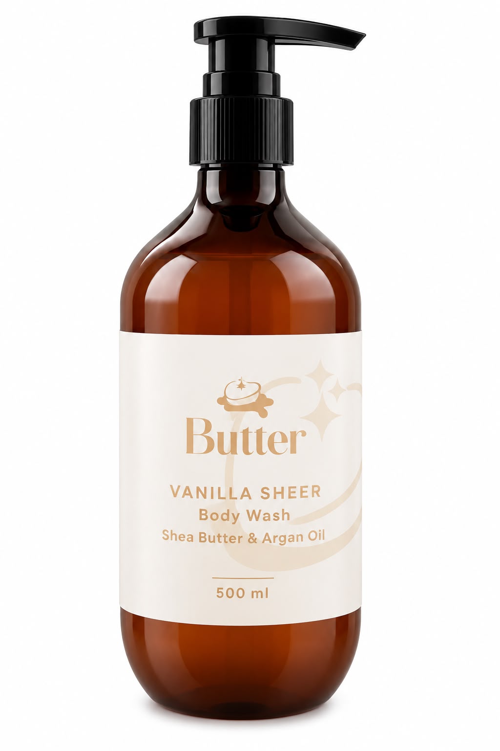 Butter Vanilla Body Wash – 500ml