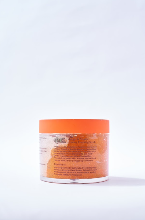 Creamy Foaming Scrub Mango & Vanilla