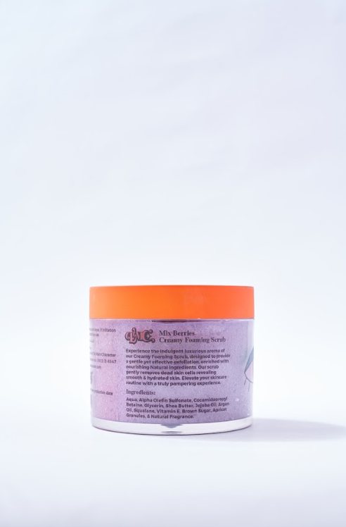 Creamy Foaming Scrub Mix Berries 250gm