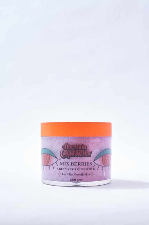 Creamy Foaming Scrub Mix Berries 250gm